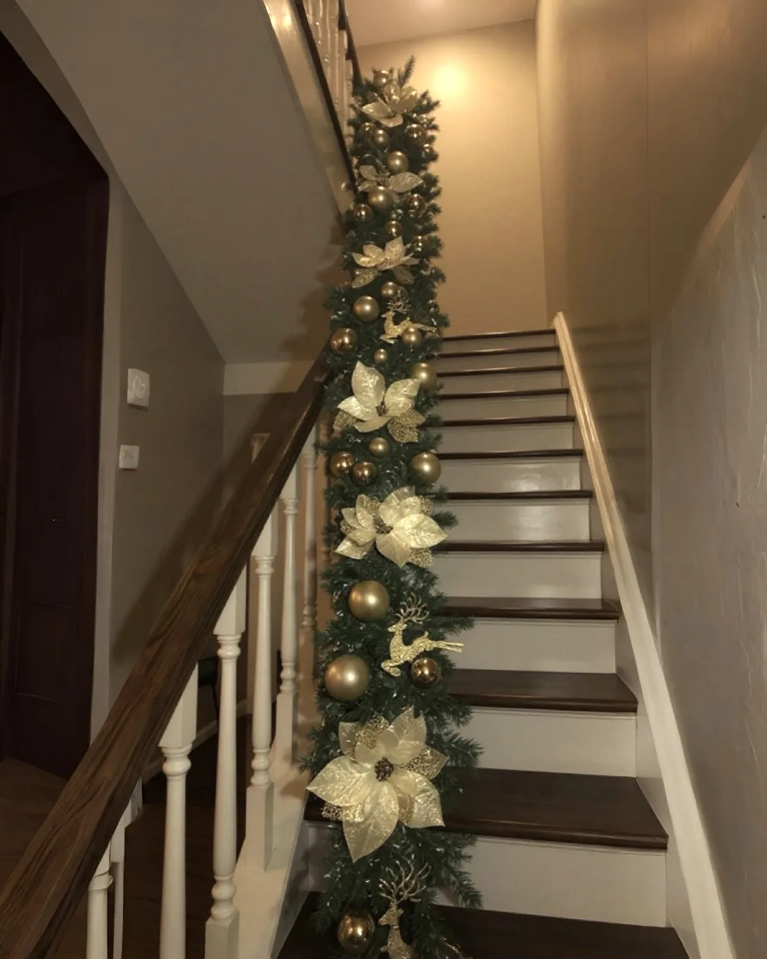 Lüks Yeşil Renkli Garland Dekor Süs 230 cm