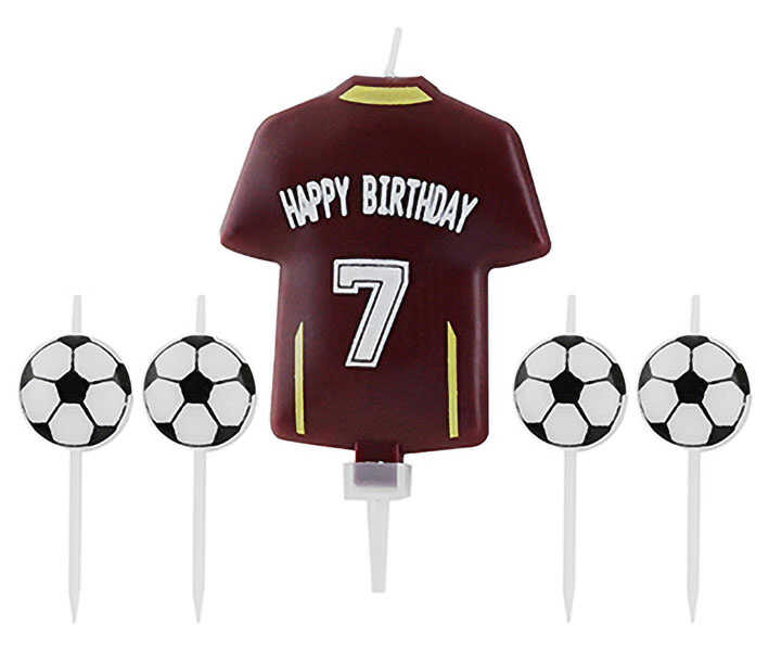 Futbol Temalı Mum Seti