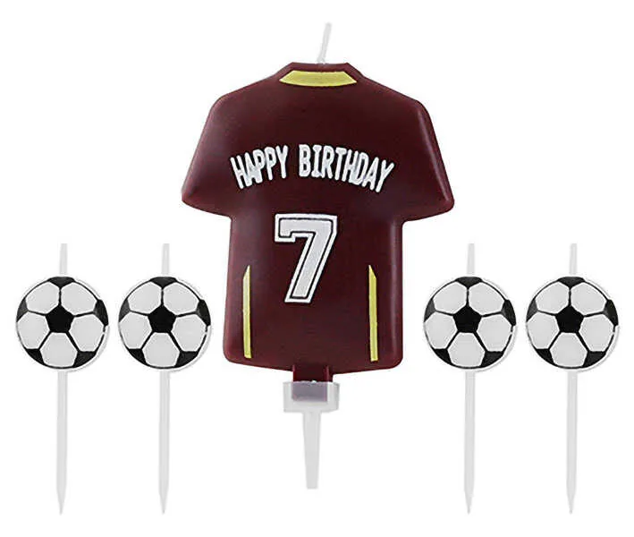 Futbol Temalı Mum Seti