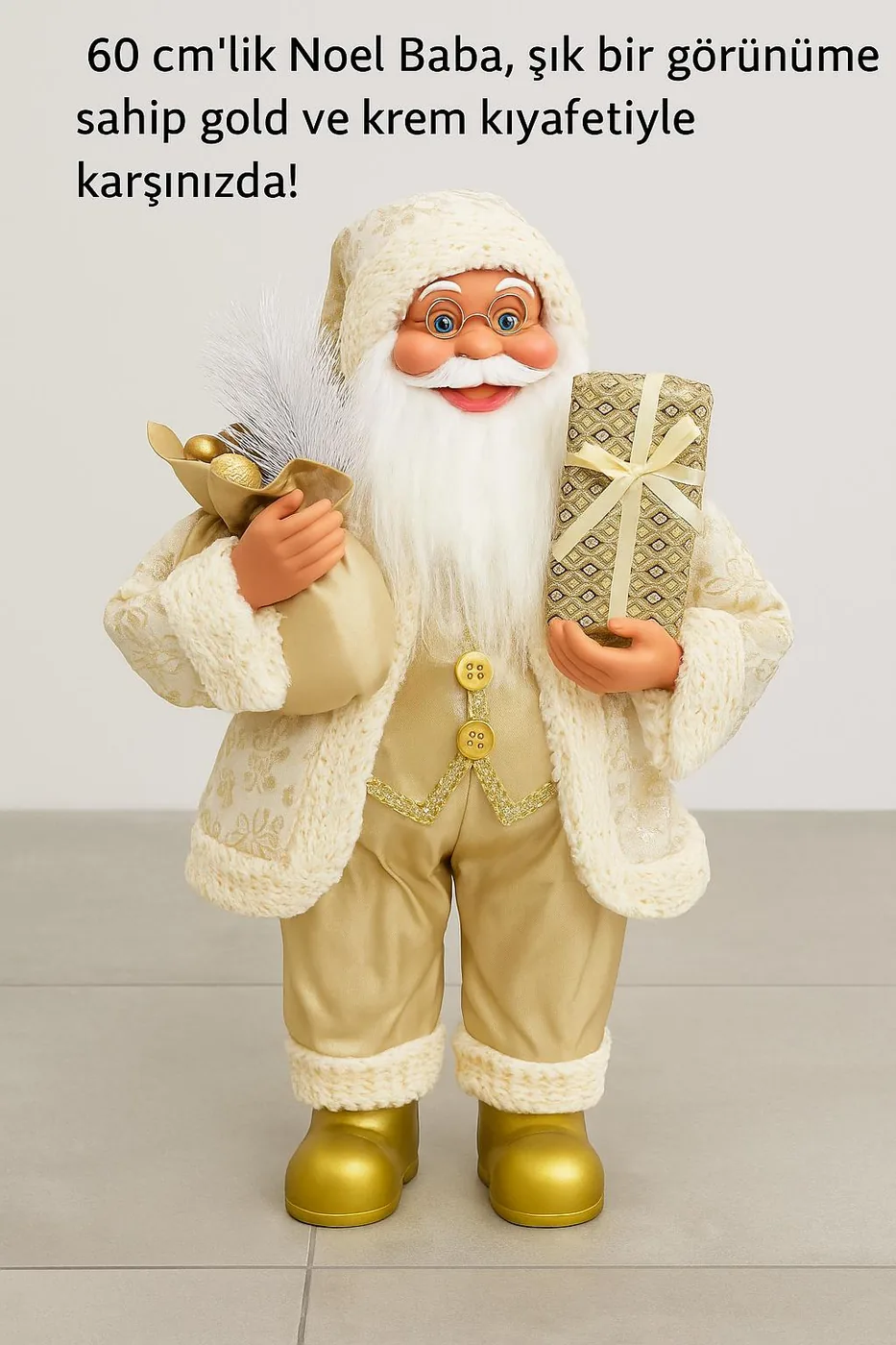 Noel Baba Dekor Süs 62 cm