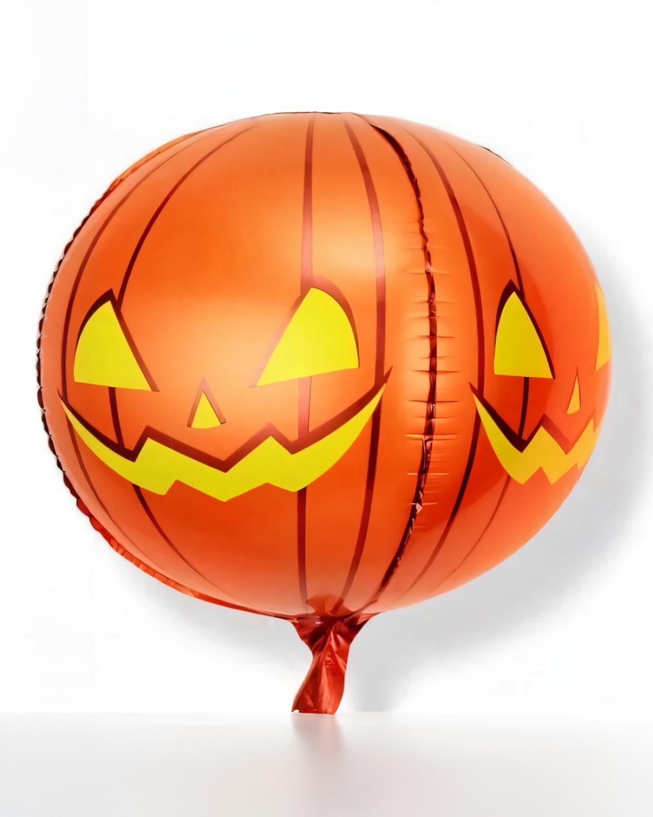 Cadılar Bayramı Halloween Balkabağı Küre Folyo Balon