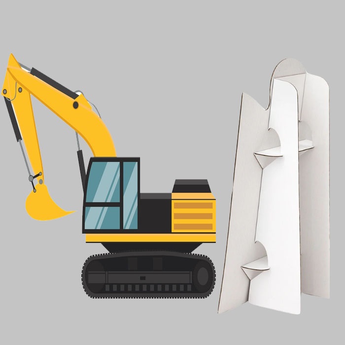 İnşaat İş Makinası Ayaklı Pano