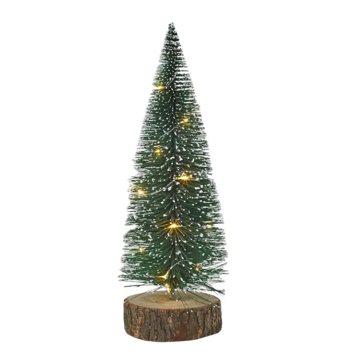 Yılbaşı Dekoratif Masa Üstü Işıklı Çam Ağacı