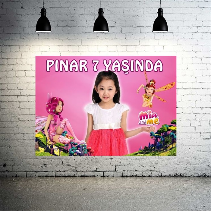 Kişiye Özel Mia Ve Ben Afiş
