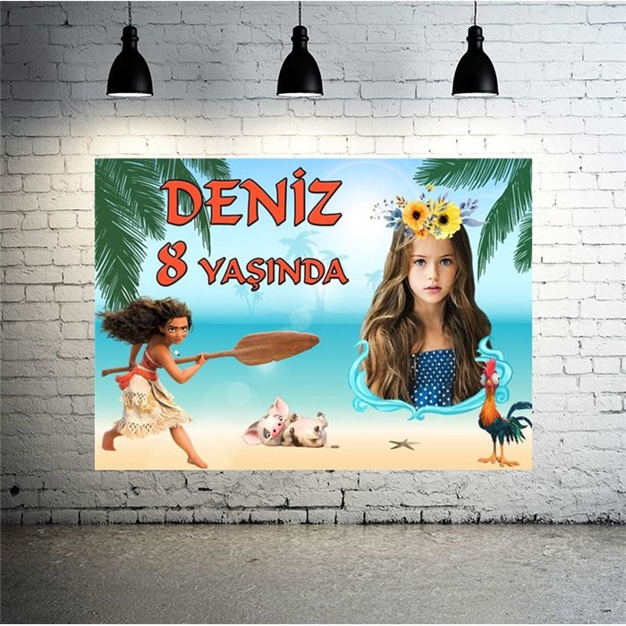 Kişiye Özel Moana Afiş