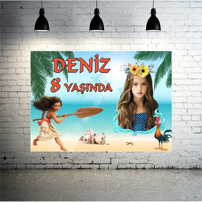Kişiye Özel Moana Afiş