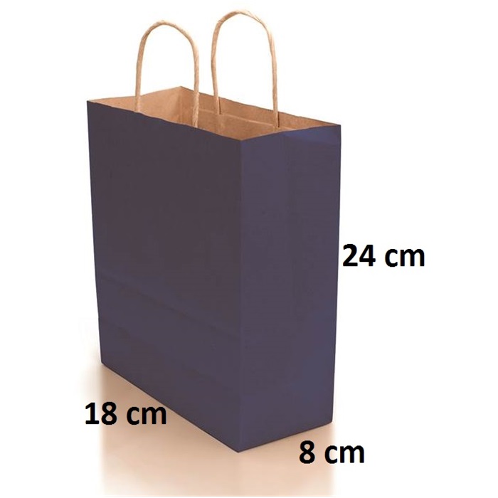 Koyu Mavi Parti Poşeti