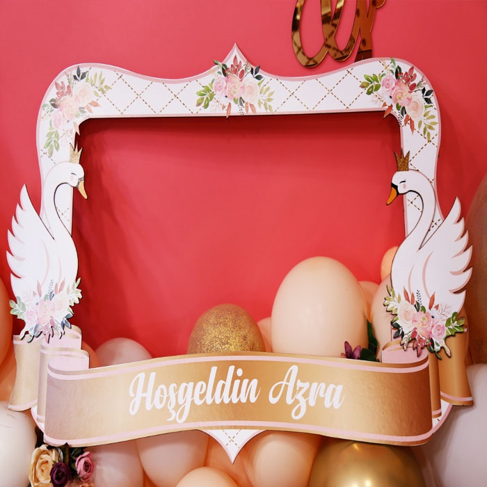 Kuğu Kişiye Özel Çerçeve