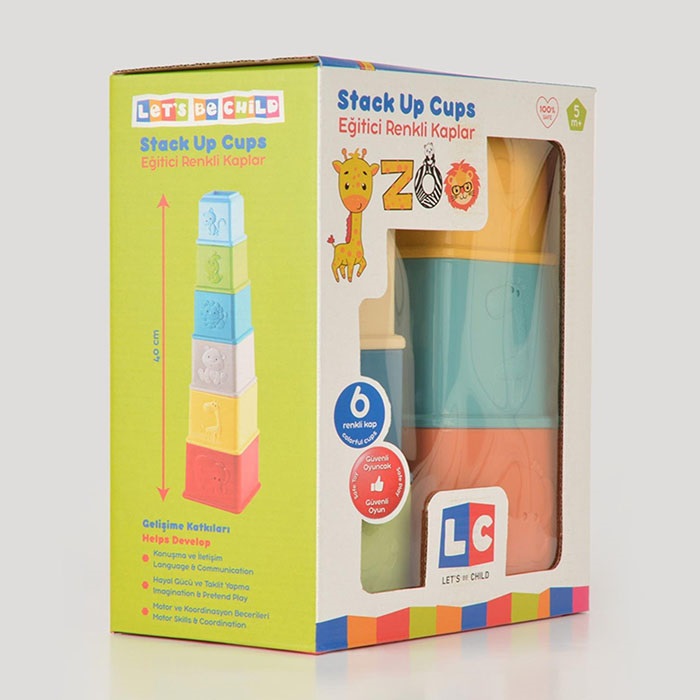 Lc Eğitici Renkli Kaplar