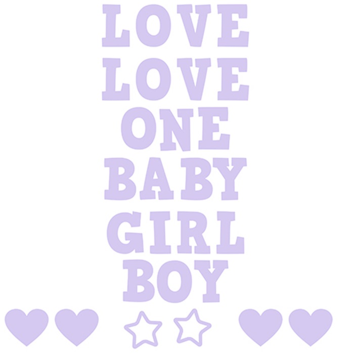 Lila Renkli Şeffaf Balon Kutusu