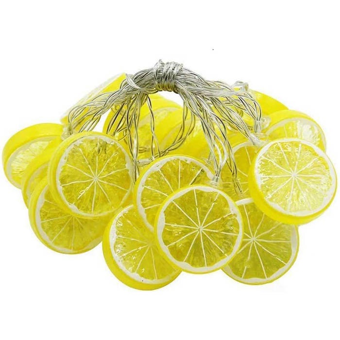 Limon Dilimi Sıralı Dekoratif Led Işık