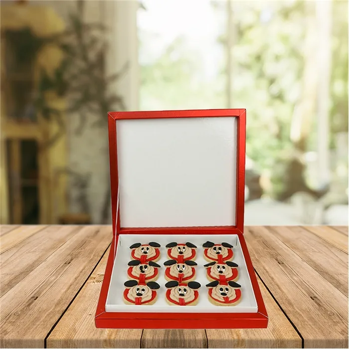 Minnie & Mickey Mouse Kurabiye 9'Lu
