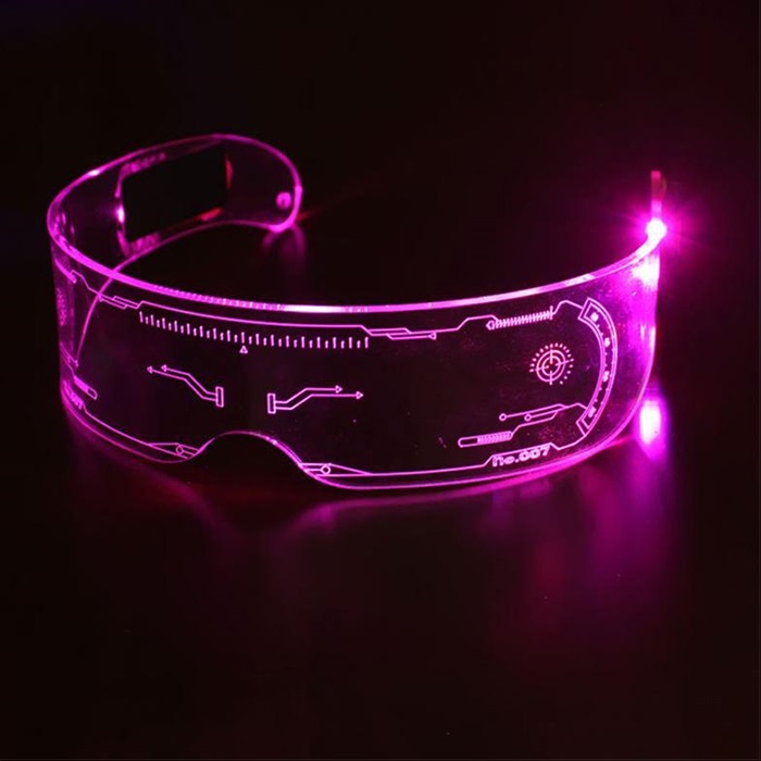 Led Işıklı Parti Gözlük
