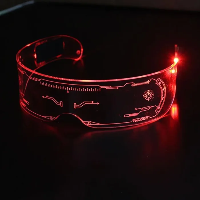 Led Işıklı Parti Gözlük