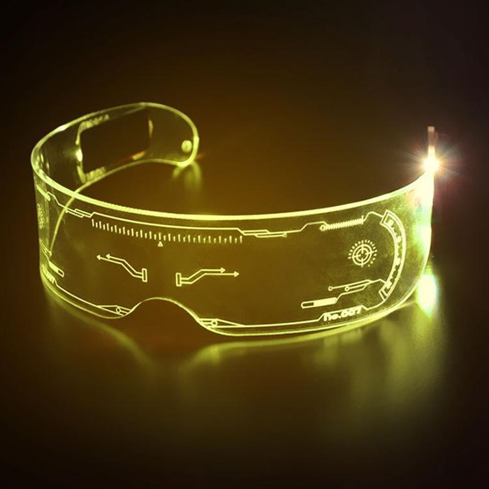 Led Işıklı Parti Gözlük