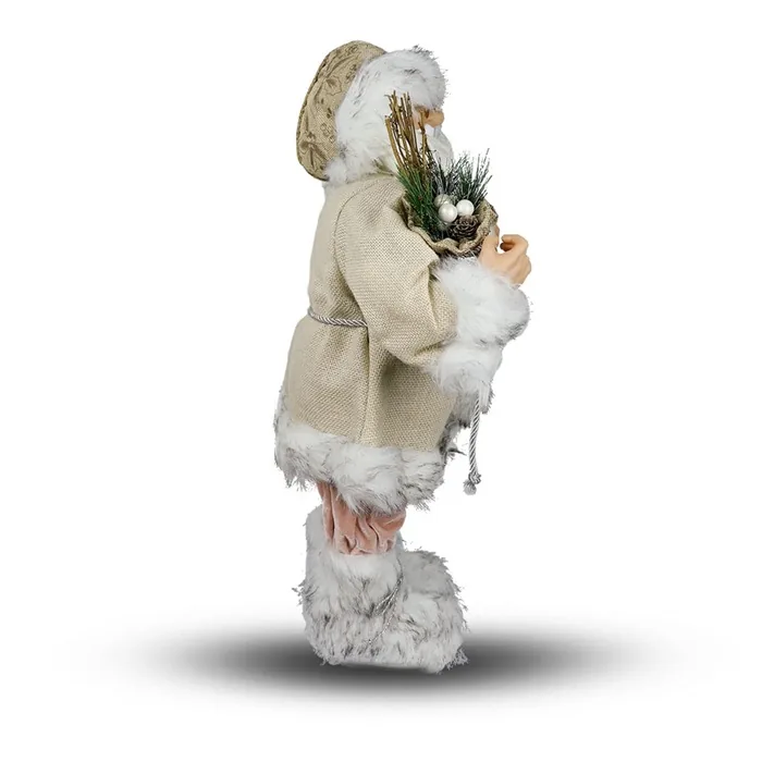 Noel Baba Krem/rose 35 Cm