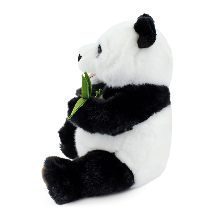 Oturan Bambulu Panda Peluş Oyuncak