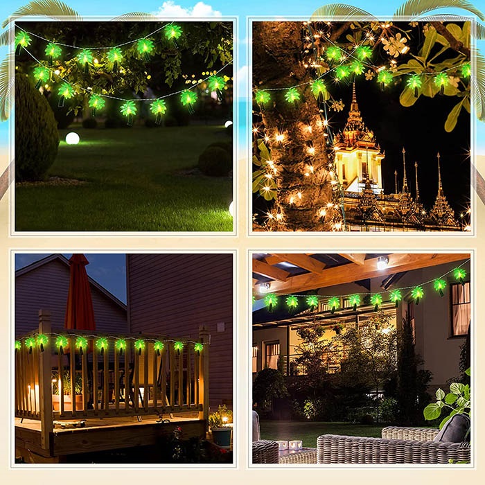 Palmiye Sıralı Led Işık