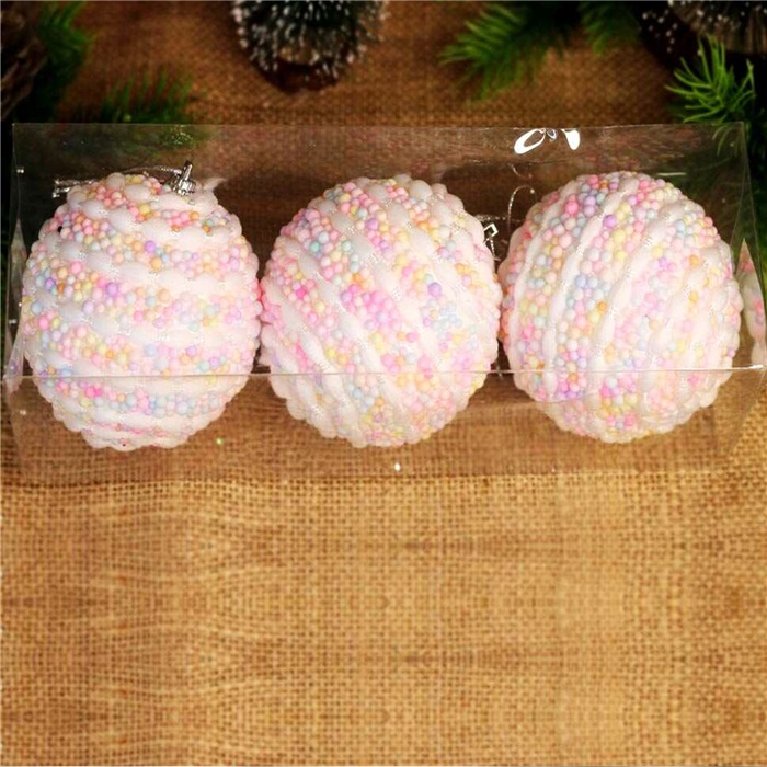 Pıtırcıklı Yılbaşı Ağacı Top Süs