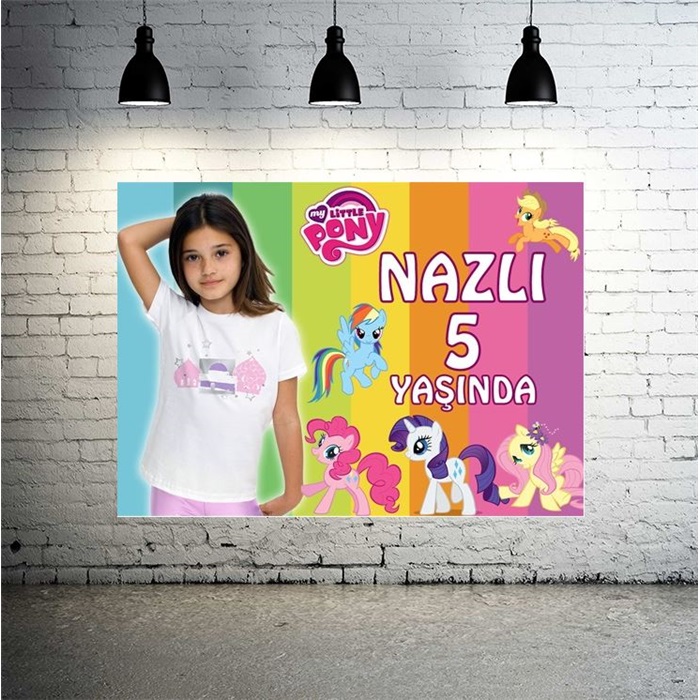 Pony Kişiye Özel Afiş