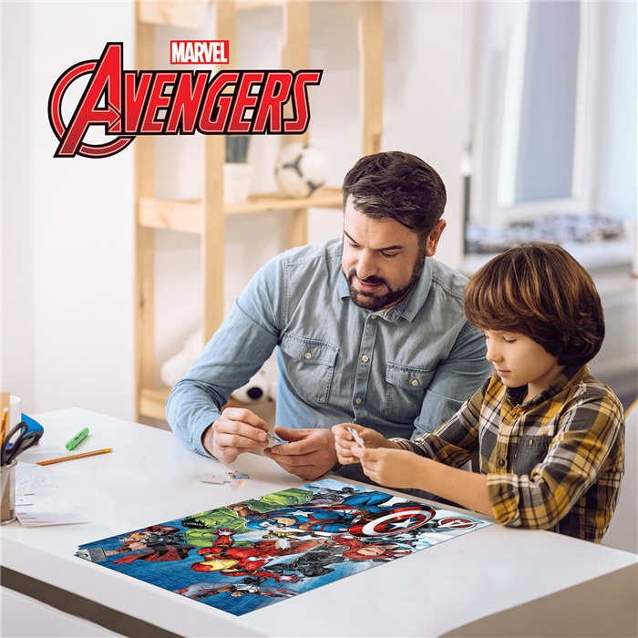Prime 3D Avengers 200 Parça Puzzle