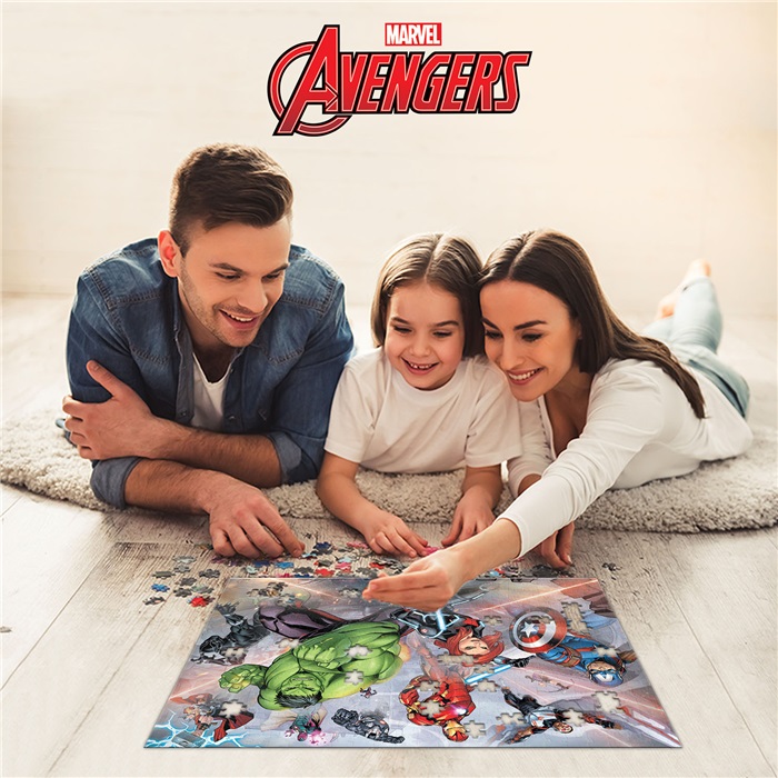 Prime 3D Avengers 500 Parça Yetişkin Puzzle