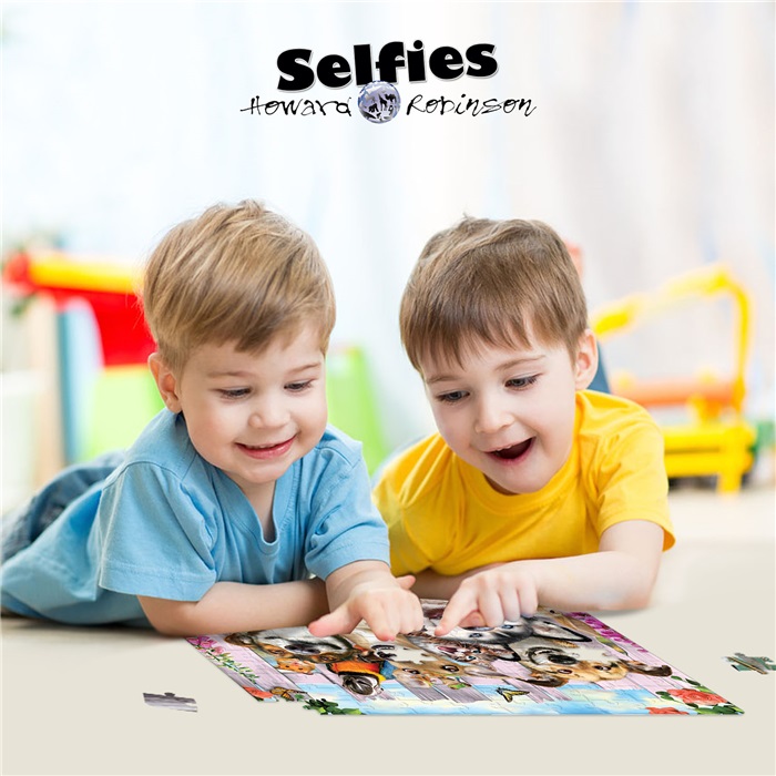 Prime 3D Pet Selfie 63 Parça Puzzle