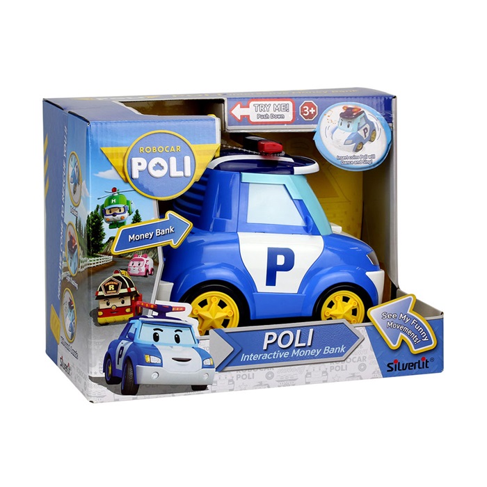 Robocar Poli Elektronik Araç Kumbara