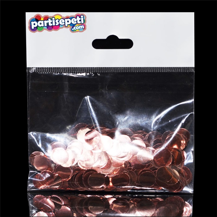 Rose Gold Renkli Metalik Konfetisi