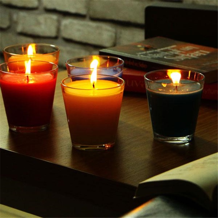 Şeffaf Bardak Jel Mum