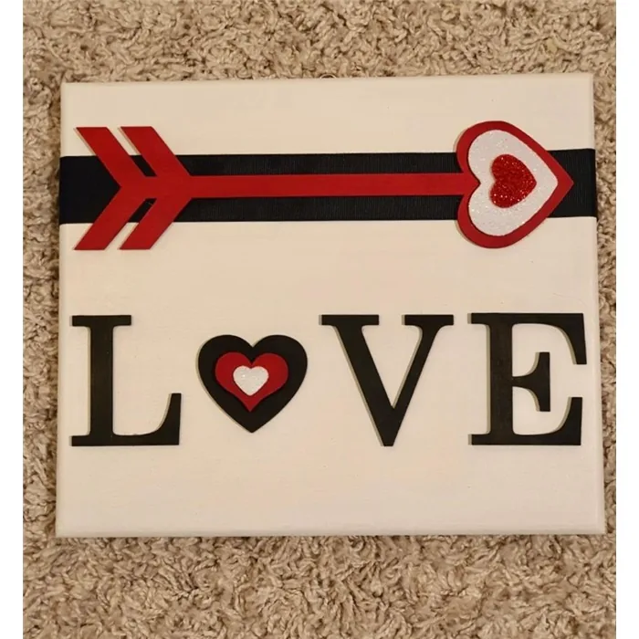Love Yazılı Duvar Süsleri