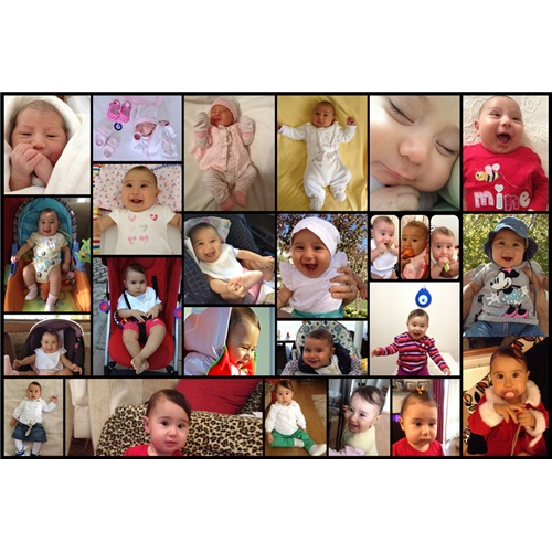 Şirinler Kişiye Özel Afiş