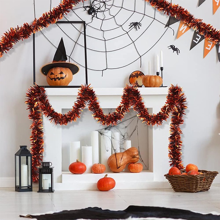 Siyah Gold Renkli Fırfır Süs