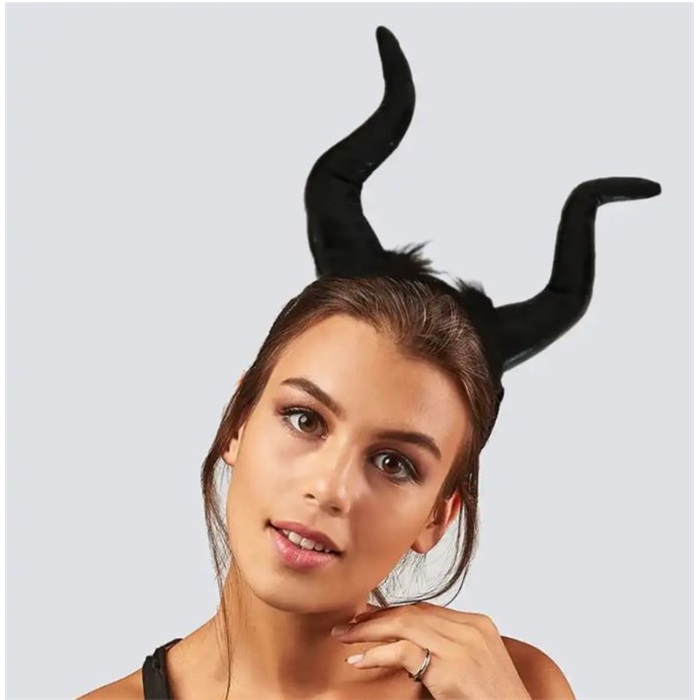 Siyah Renkli Malefiz Tacı