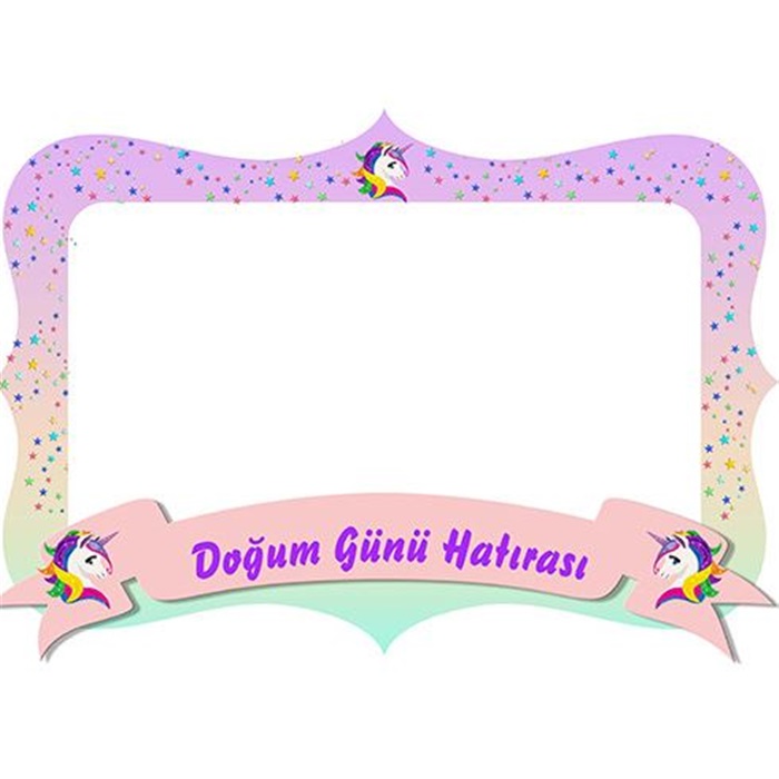 Unicorn Fotoğraf Çerçevesi