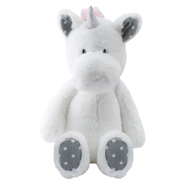 World's Softest Klasik Peluş Beyaz Unicorn