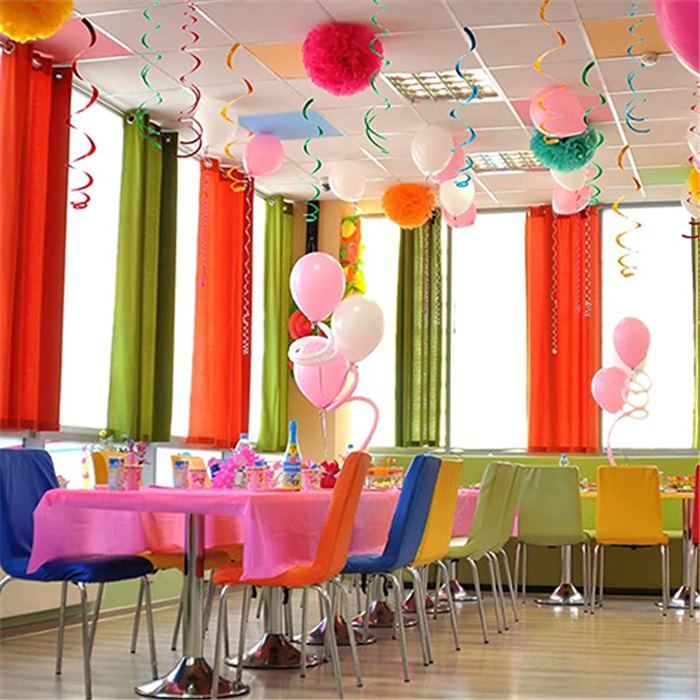 Amscan Yeşil Renkli Girdap Asma Süs