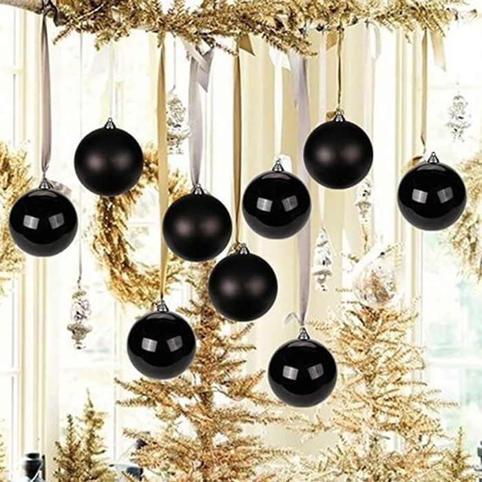 Yılbaşı Ağaç Süs (Siyah)