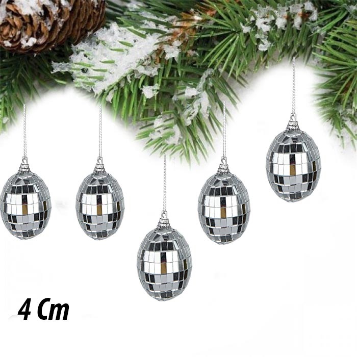 Yılbaşı Disko Topu 12'Lı