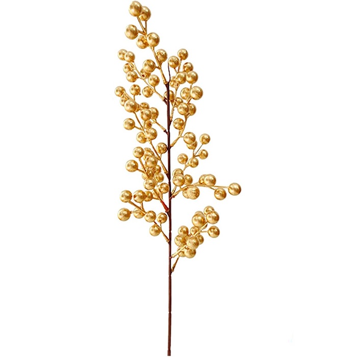 Yılbaşı Gold Renkli Kokinalı Dal Stik