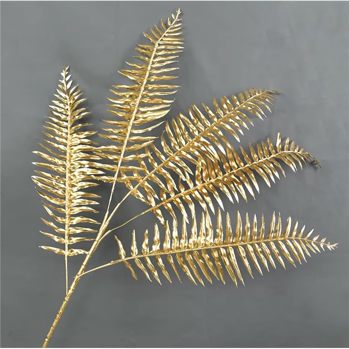 Yılbaşı Gold Renkli Okaliptus Pike Süs