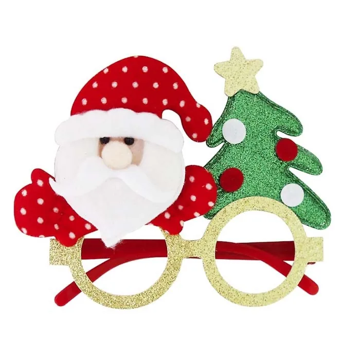 Yılbaşı Noel Baba Çam Ağacı Parti Gözlük