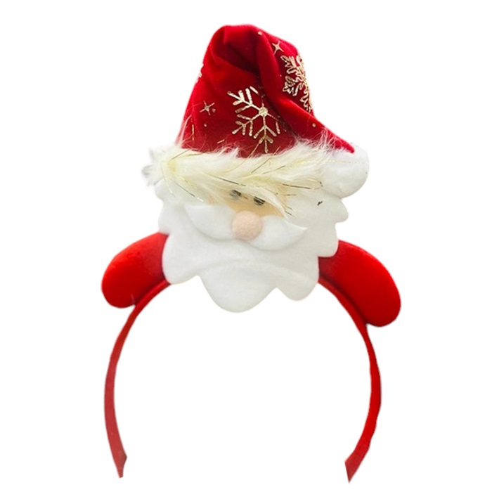 Yılbaşı Noel Şapkalı  Taç