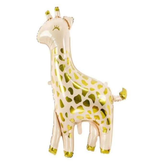 Zürafa Benekli Folyo Balon