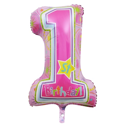 1 Yaş Kız Doğum Günü Balon