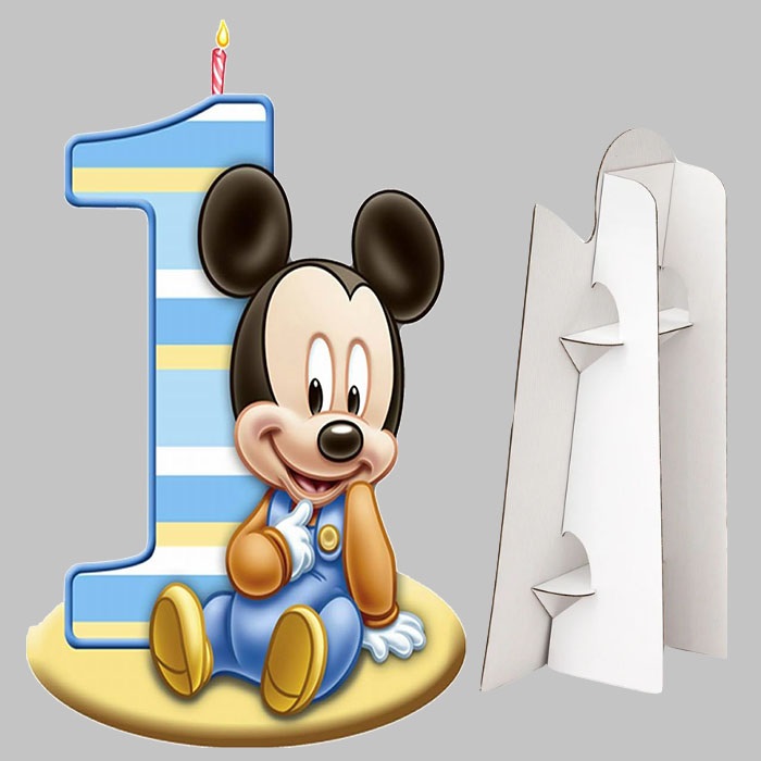 1 Yaş Baby Mickey Mouse Ayaklı Pano