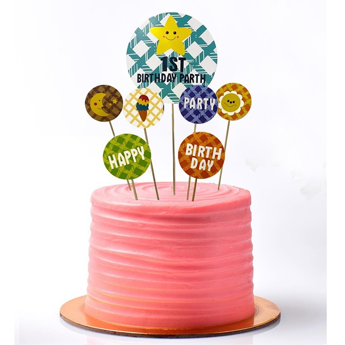 1 Yaş Happy Birthday Kürdan