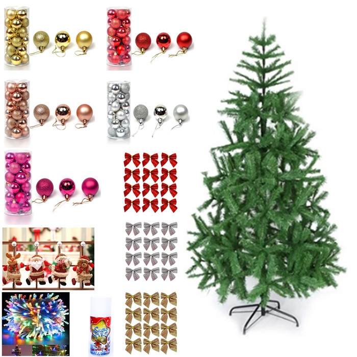 180 Cm 450 Dal Yılbaşı Ağacı Seti