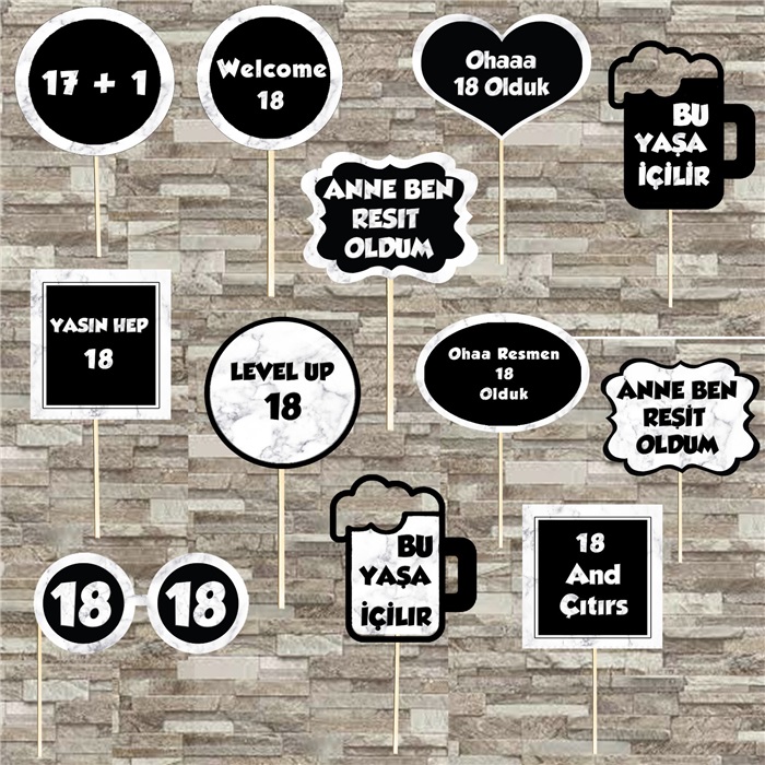 18 Yaş Temalı Konuşma Balonu