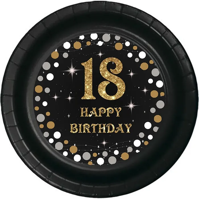 18 Yaş Temalı Tabak